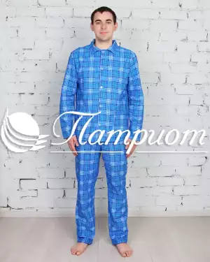 Пижама мужская фланель